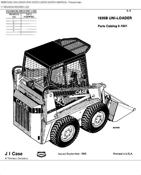 case 1835 skid steer owners manual|case 1835b parts.